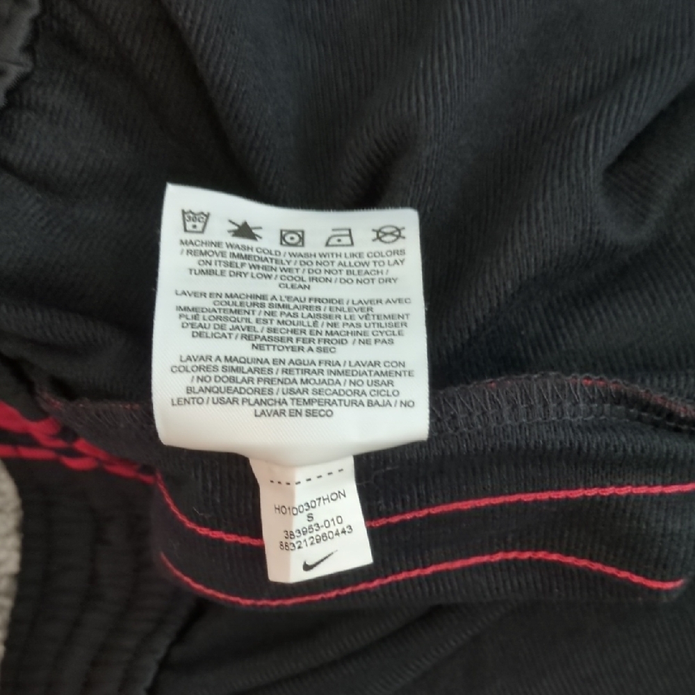 New Nike Mens Basketball Pants in Red and Black - Picture 4 of 10